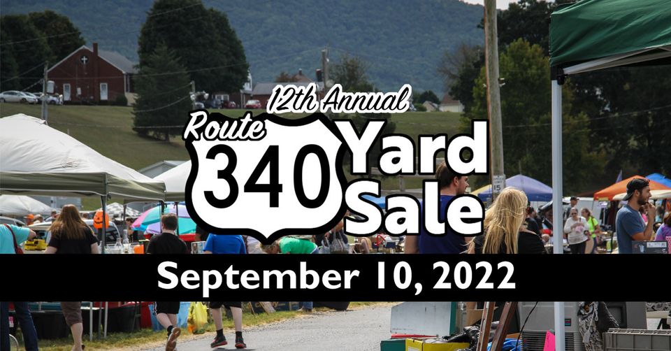 12th Annual Route 340 Yard Sale Shenandoah Virginia