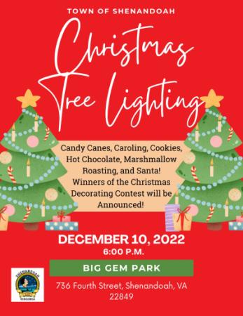 Christmas Tree Lighting Flyer
